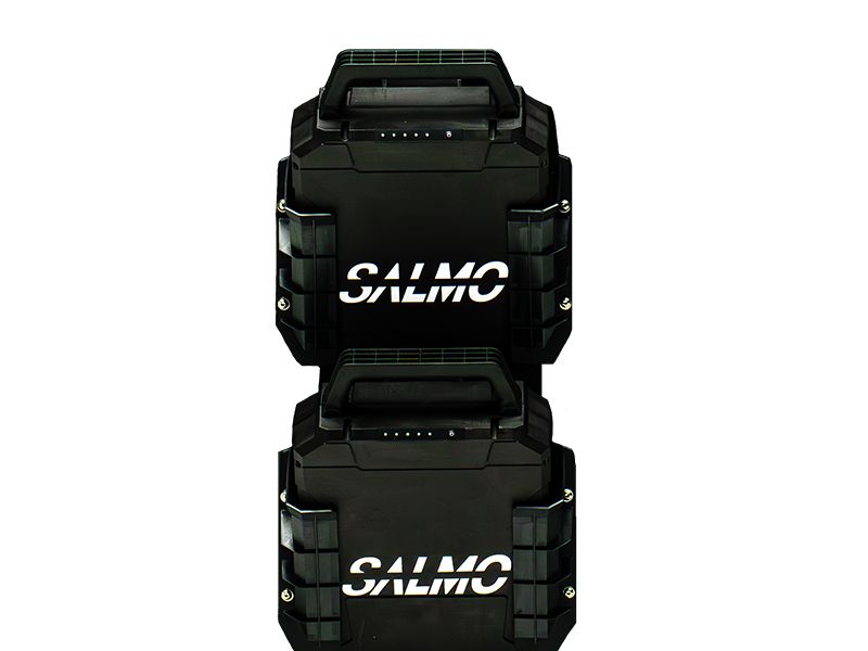 Mobiler Arbeitsplatz SALMO Akkus