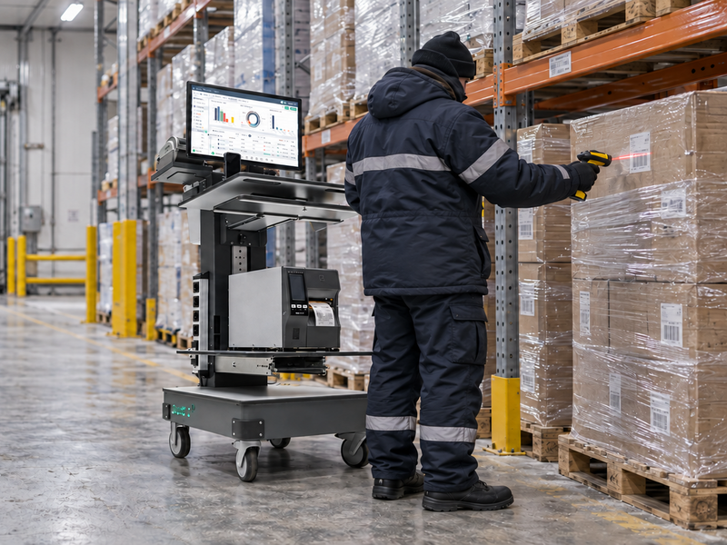 SALMO Deep Freeze Tiefkühllager im EInsatz
