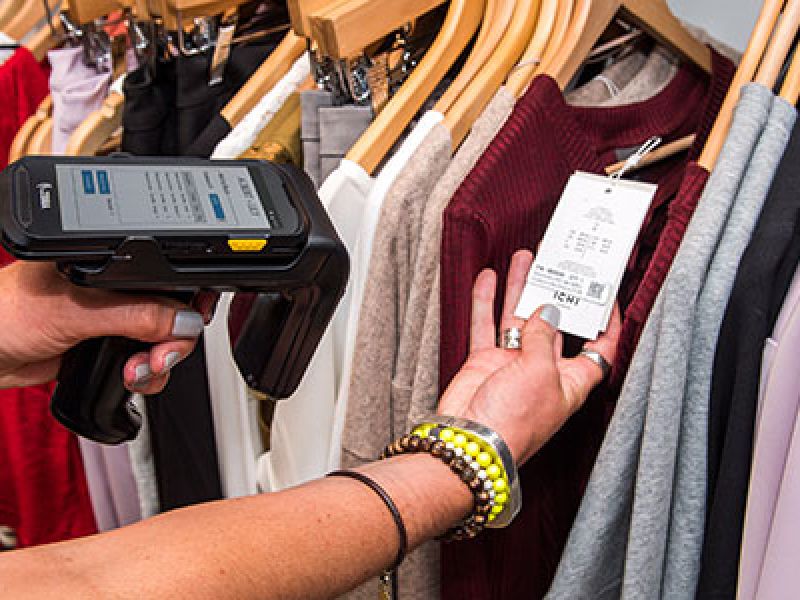 RFID Scanner im Einzelhandel