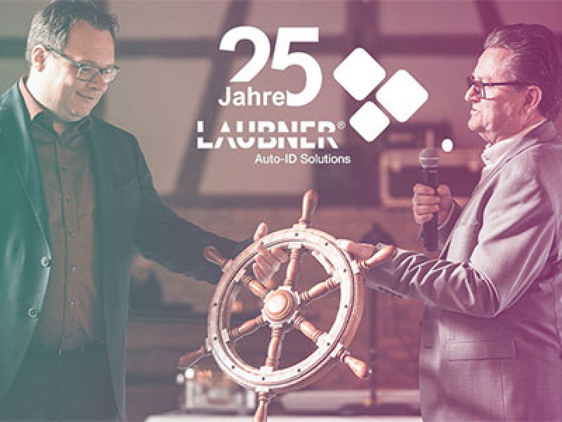 Andreas Laubner und Michael Hillenbrand auf der 25-Jahrfeier der Andreas Laubner GmbH