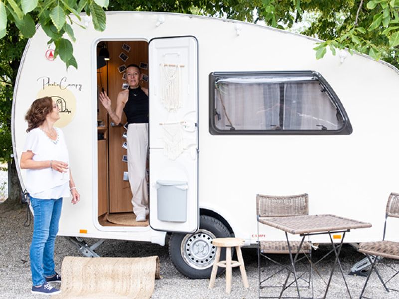 Lexit im Weldegarten Fotowohnwagen