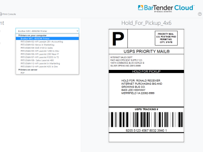 BarTender Cloud Effizientes Drucken & Verwalten