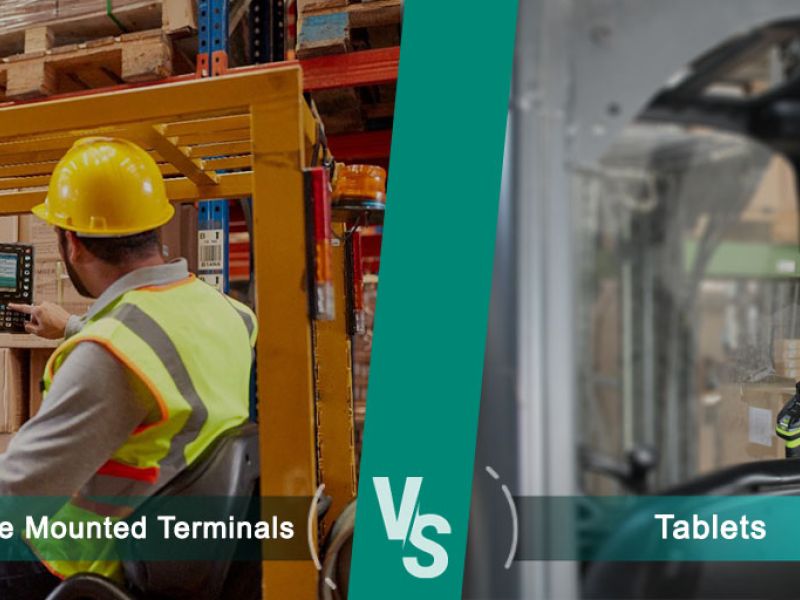Staplerterminal oder Tablet für den Gabelstapler?