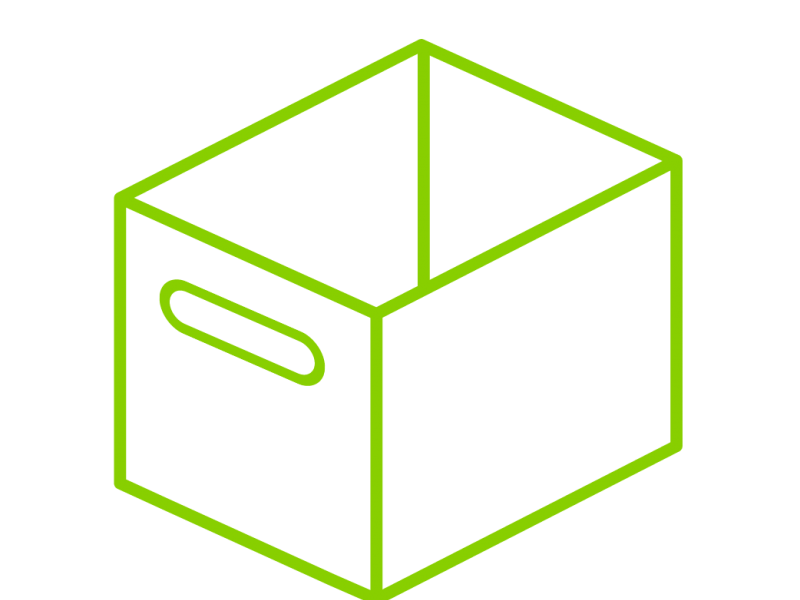 Fahrerlosetransportsysteme Agilox One  Ladungsträger Boxen / Trays